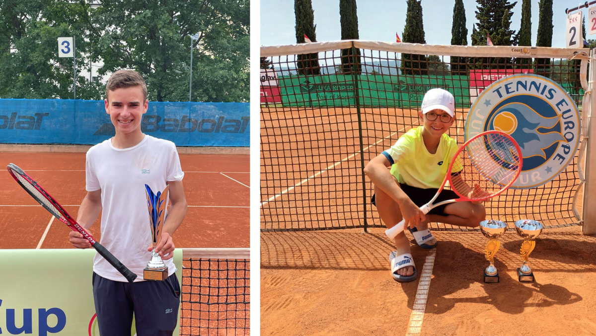 BTV Tennis Europe Junior Tour Turniersiege für Anton Kahlig und